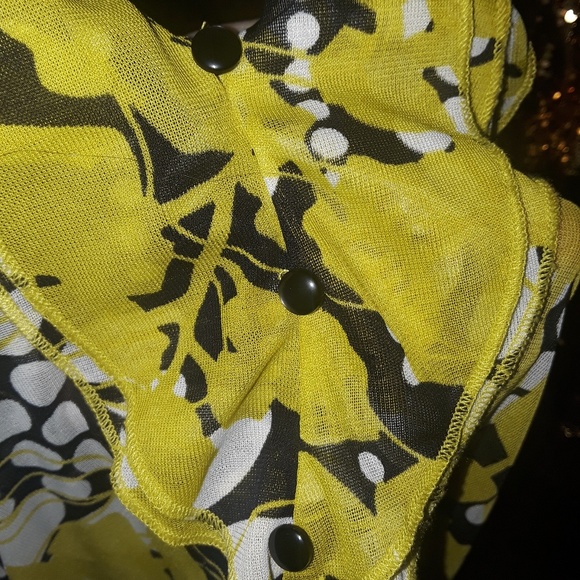 Plus Size Shear blouse perfect W/a camisole under - Picture 5 of 5